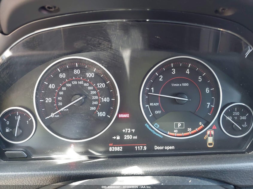 2016 BMW 4er VIN WBA4C9C50GG135966 IAAI salvage auction — LEFT SIDE, Salvage Title, sold $3,100 on 2026-08-19 (photo 7)