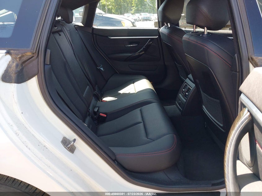 2016 BMW 4er VIN WBA4C9C50GG135966 IAAI salvage auction — LEFT SIDE, Salvage Title, sold $3,100 on 2026-08-19 (photo 8)