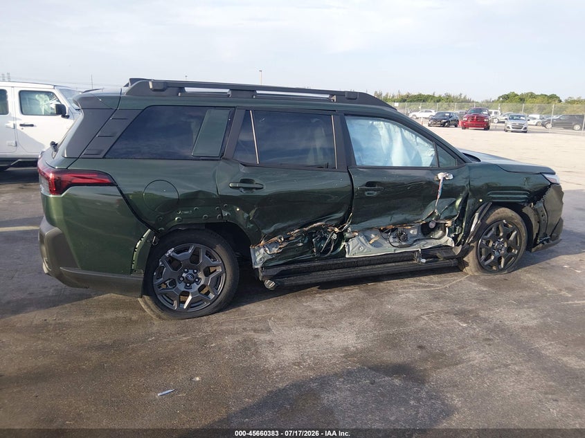 2026 Subaru Outback VIN JF2BUPAD1TY461447 IAAI salvage auction — RIGHT SIDE, Salvage Title, sold $12,400 on 2026-09-11 (photo 6)