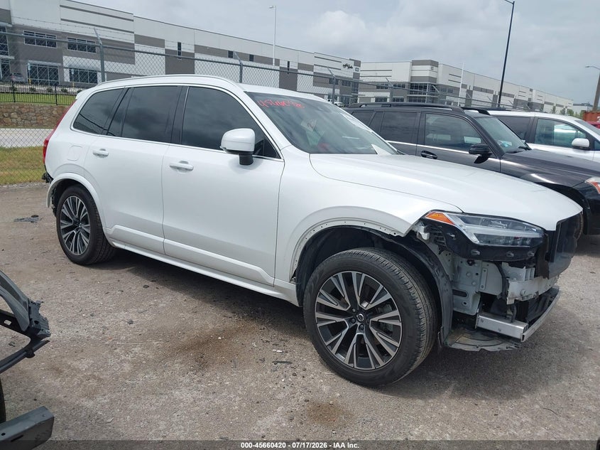 2020 Volvo Xc90 VIN YV4102CK0L1559752 IAAI salvage auction — FRONT & REAR, Salvage Title, sold $7,200 on 2026-08-15 (photo 1)