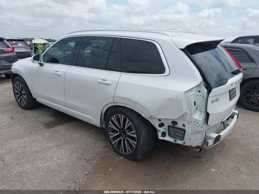 2020 Volvo Xc90 VIN YV4102CK0L1559752 IAAI salvage auction — FRONT & REAR, Salvage Title, sold $7,200 on 2026-08-15 (photo 3)