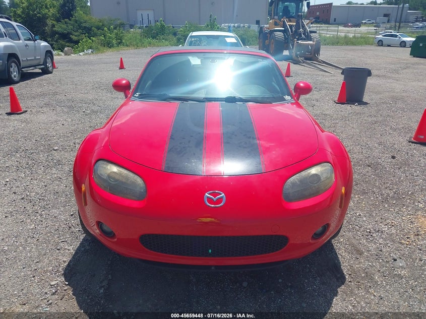2006 Mazda Mx-5 VIN JM1NC25F260107971 IAAI salvage auction — NORMAL WEAR, Clear (Alabama), sold $225 on 2026-07-29 (photo 6)