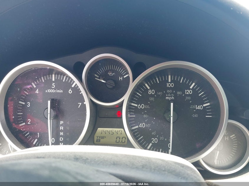 2006 Mazda Mx-5 VIN JM1NC25F260107971 IAAI salvage auction — NORMAL WEAR, Clear (Alabama), sold $225 on 2026-07-29 (photo 7)