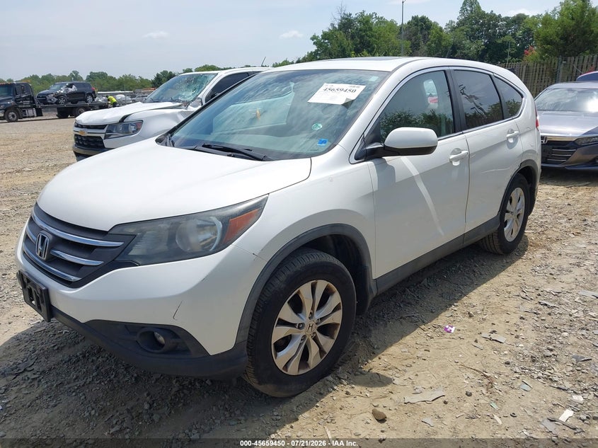 2014 Honda Cr-v VIN 5J6RM4H57EL027294 IAAI salvage auction — REAR END, Clear (Virginia), sold $2,800 on 2026-07-31 (photo 2)
