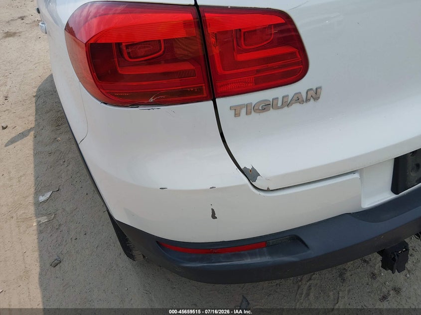 2013 Volkswagen Tiguan VIN WVGAV3AX4DW592729 IAAI salvage auction — NORMAL WEAR, Original (Texas), sold $375 on 2026-07-29 (photo 6)