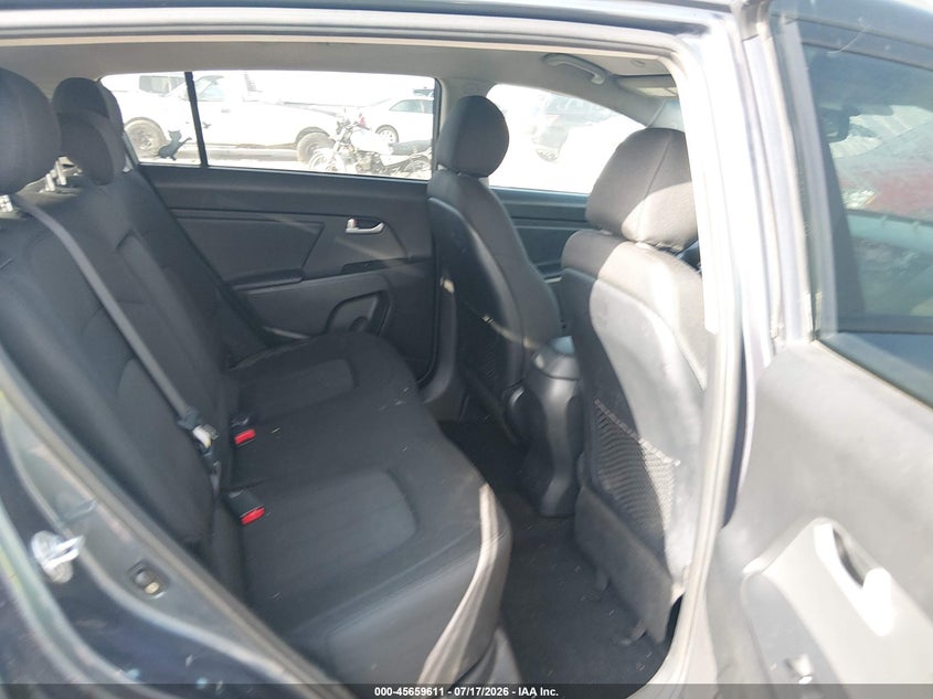 2013 Kia Sportage VIN KNDPB3A22D7371782 IAAI salvage auction — NORMAL WEAR, Original (Texas), sold $1,250 on 2026-07-24 (photo 8)