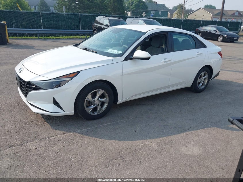 2021 Hyundai Elantra VIN 5NPLL4AG9MH049617 IAAI salvage auction — NORMAL WEAR, Sf97 (New York), sold $10,800 on 2026-08-20 (photo 2)