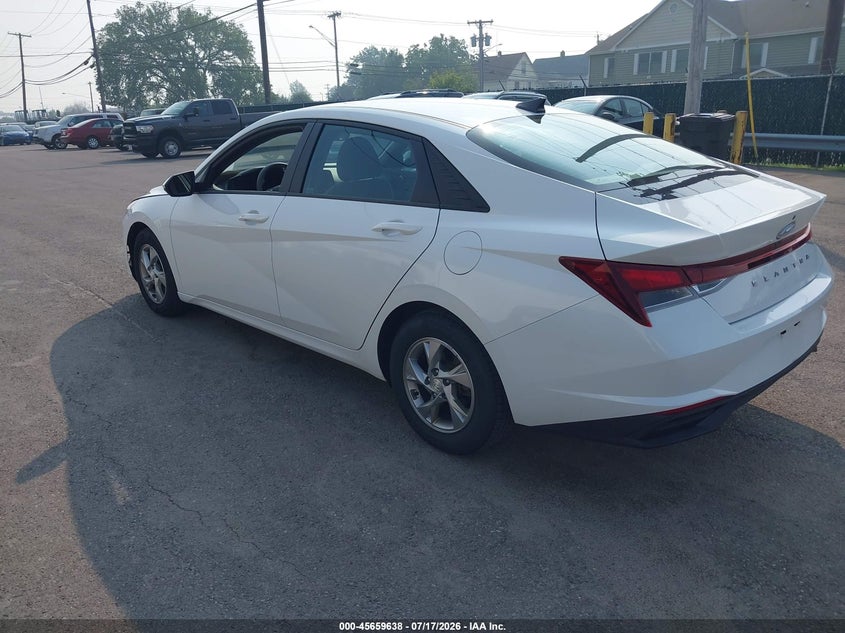 2021 Hyundai Elantra VIN 5NPLL4AG9MH049617 IAAI salvage auction — NORMAL WEAR, Sf97 (New York), sold $10,800 on 2026-08-20 (photo 3)