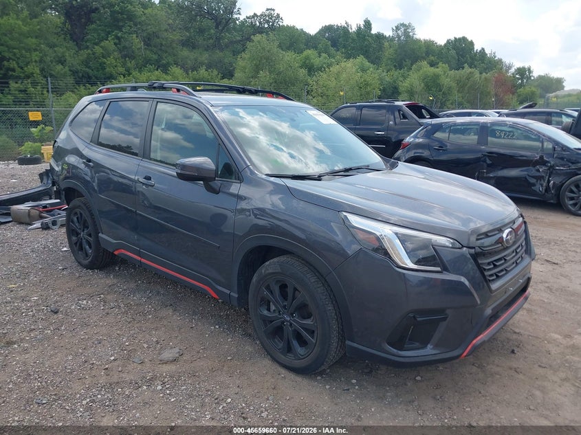 2022 Subaru Forester VIN JF2SKAJCXNH469494 — IAAI salvage auction photo