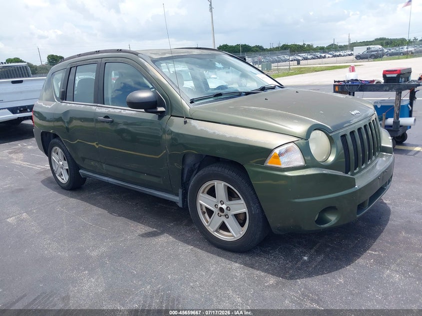 2007 Jeep Compass VIN 1J8FT47W37D249794 IAAI salvage auction — RIGHT FRONT, Rebuildable (Florida), sold $375 on 2026-08-15 (photo 1)