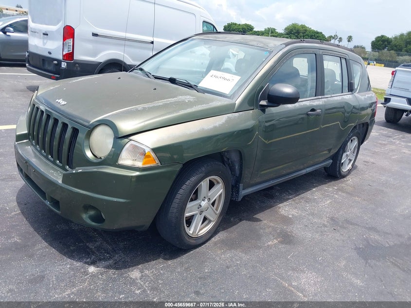 2007 Jeep Compass VIN 1J8FT47W37D249794 IAAI salvage auction — RIGHT FRONT, Rebuildable (Florida), sold $375 on 2026-08-15 (photo 2)