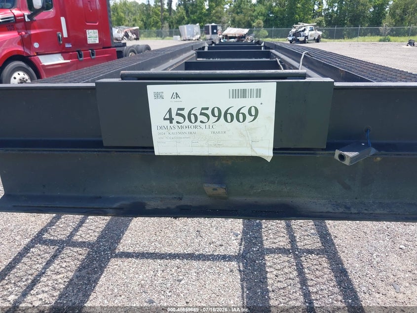 2024 Kaufman trailers Unknown VIN 7UZFW5322RL003491 IAAI salvage auction — ELECTRICAL, Clear (Florida), sold $1,400 on 2026-07-28 (photo 7)