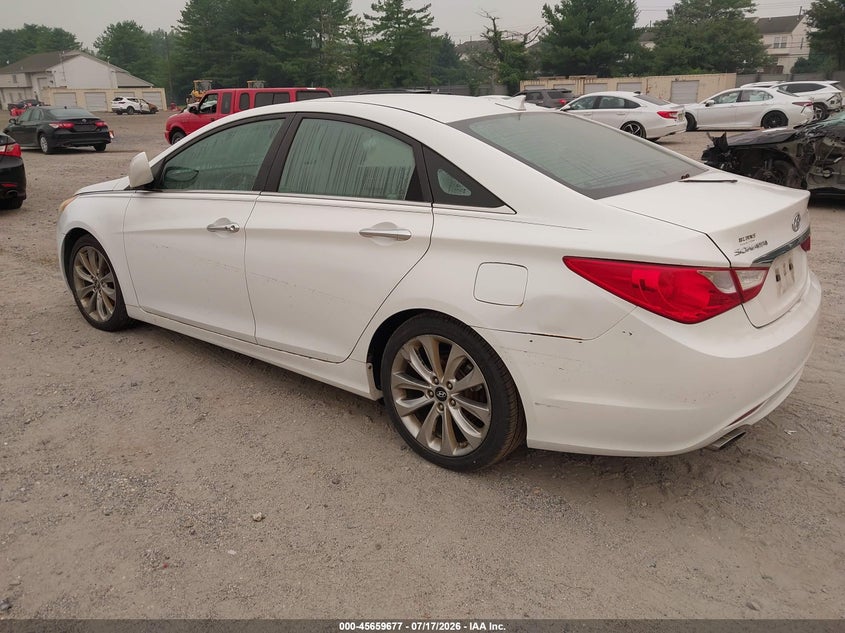 2012 Hyundai Sonata VIN 5NPEC4AB9CH449611 IAAI salvage auction — UNKNOWN, Clear (New Jersey), sold $450 on 2026-07-28 (photo 3)