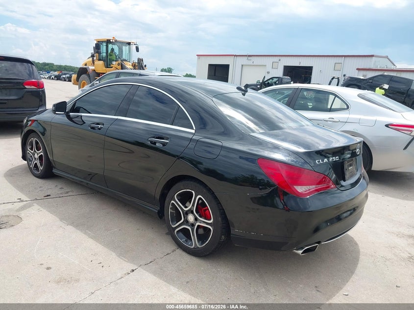 2016 Mercedes-benz Cla-klasse VIN WDDSJ4EB0GN378586 IAAI salvage auction — NORMAL WEAR, Clear (Missouri), sold $575 on 2026-07-28 (photo 3)