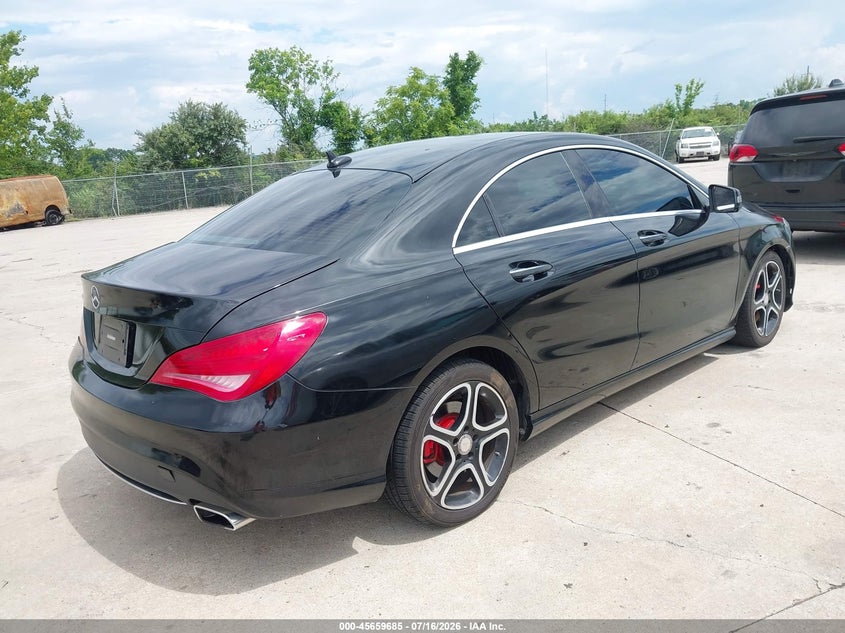2016 Mercedes-benz Cla-klasse VIN WDDSJ4EB0GN378586 IAAI salvage auction — NORMAL WEAR, Clear (Missouri), sold $575 on 2026-07-28 (photo 4)