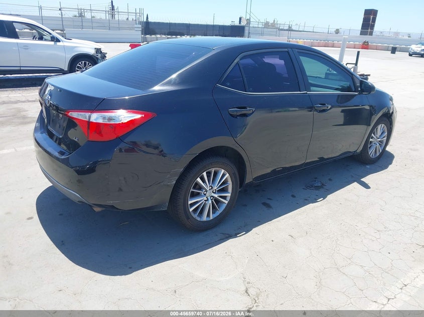 2015 Toyota Corolla VIN 5YFBURHE6FP296903 IAAI salvage auction — NORMAL WEAR, Clear - Dealer Only (California), sold $1,150 on 2026-07-22 (photo 4)