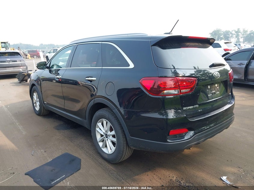 2020 Kia Sorento VIN 5XYPGDA36LG641517 IAAI salvage auction — SIDE, Salvage (New Jersey), sold $3,350 on 2026-09-07 (photo 3)