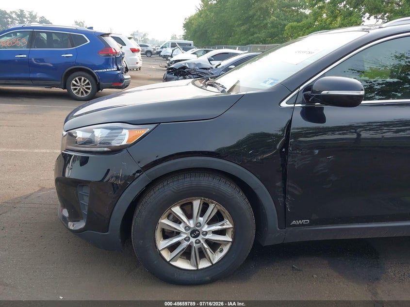 2020 Kia Sorento VIN 5XYPGDA36LG641517 IAAI salvage auction — SIDE, Salvage (New Jersey), sold $3,350 on 2026-09-07 (photo 6)