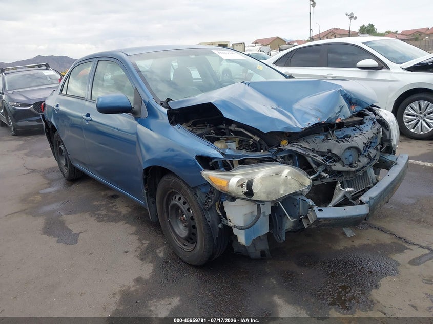2013 Toyota Corolla VIN 5YFBU4EE0DP189771 IAAI salvage auction — FRONT END, Salvage Title, sold $975 on 2026-08-01 (photo 1)
