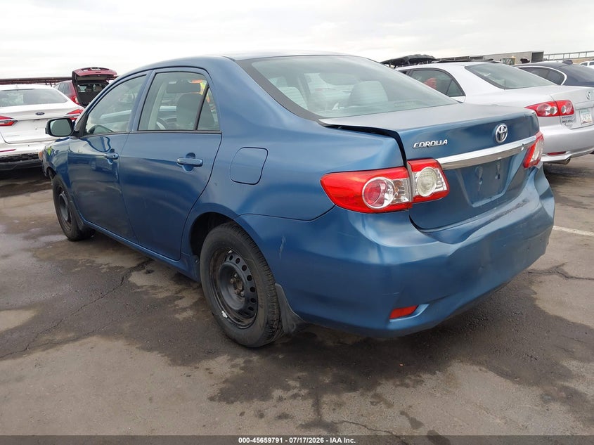 2013 Toyota Corolla VIN 5YFBU4EE0DP189771 IAAI salvage auction — FRONT END, Salvage Title, sold $975 on 2026-08-01 (photo 3)