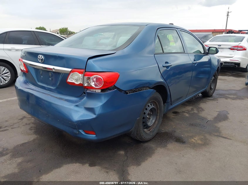 2013 Toyota Corolla VIN 5YFBU4EE0DP189771 IAAI salvage auction — FRONT END, Salvage Title, sold $975 on 2026-08-01 (photo 4)