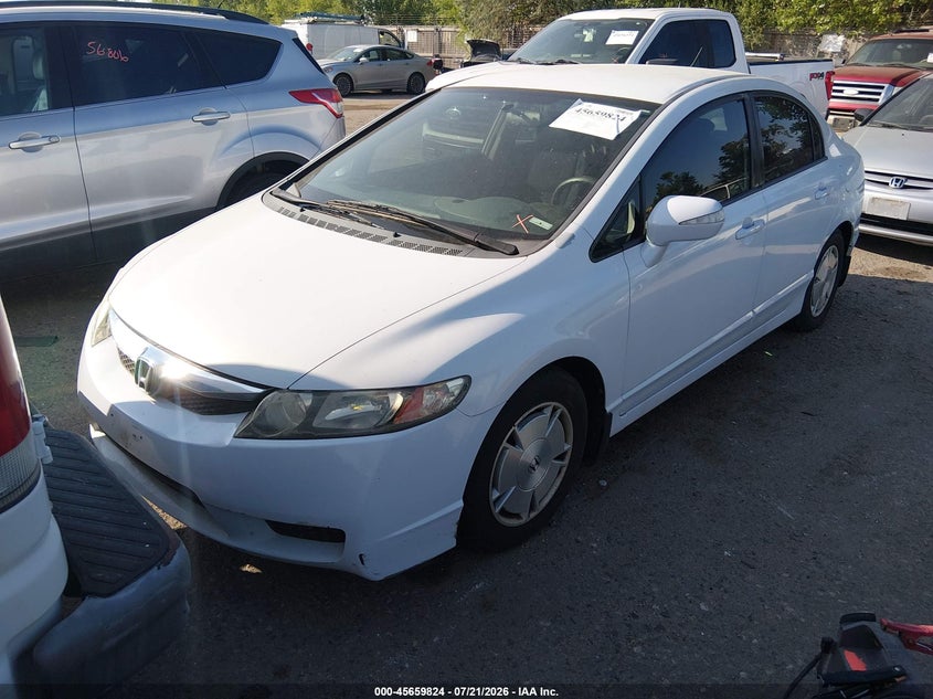 2009 Honda Civic hybrid VIN JHMFA36209S004499 IAAI salvage auction — NORMAL WEAR, Clear (Colorado), sold $50 on 2026-07-28 (photo 2)