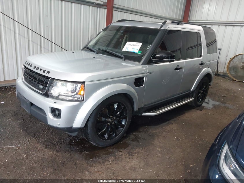 2016 Land rover Lr4 VIN SALAG2V6XGA838610 IAAI salvage auction — REAR END, Salvage Title, sold $3,400 on 2026-08-24 (photo 2)