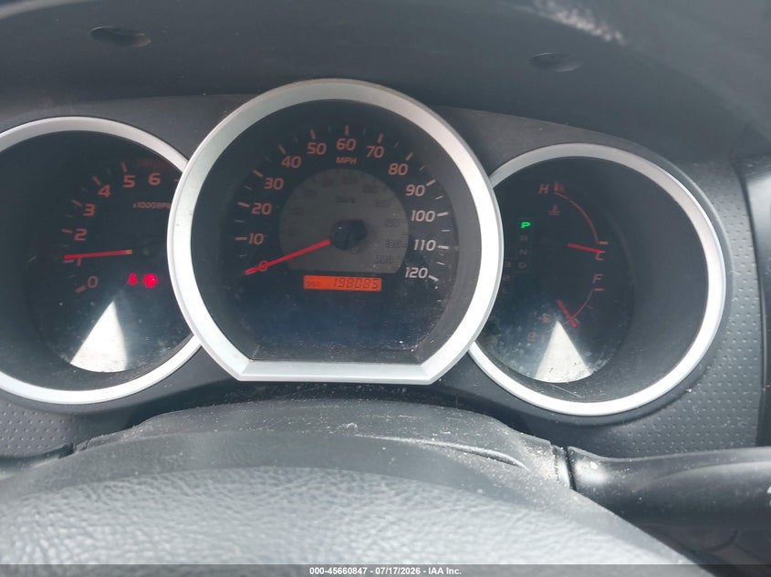 2009 Toyota Tacoma VIN 5TETX22N69Z638022 IAAI salvage auction — NORMAL WEAR, Original (Texas), sold $3,300 on 2026-07-29 (photo 7)