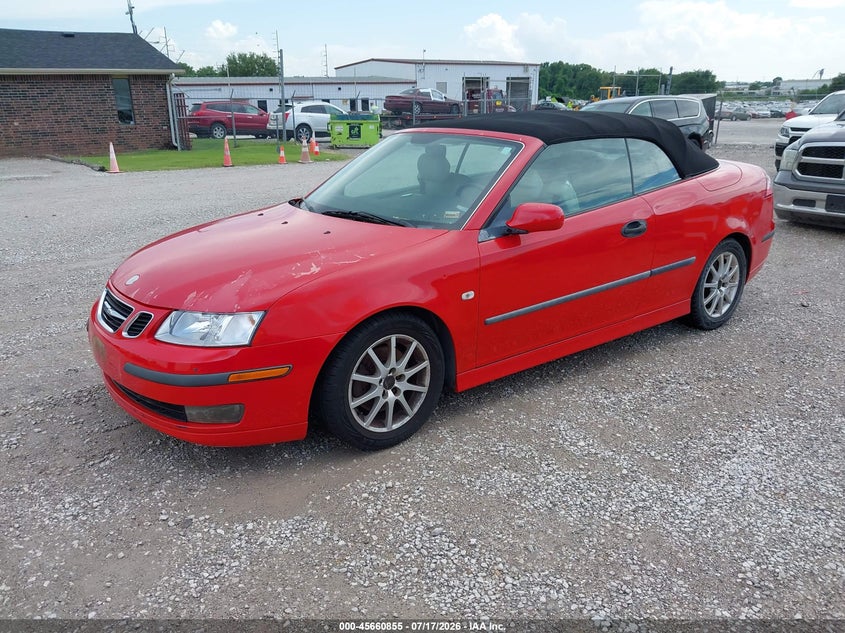 2005 Saab 9-3 VIN YS3FD79Y056002845 IAAI salvage auction — NORMAL WEAR, Clear (Missouri), sold $25 on 2026-07-30 (photo 2)
