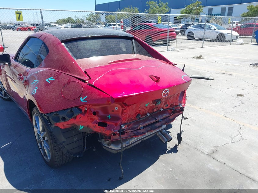 2023 Mazda Mx-5 VIN JM1NDAM78P0556719 IAAI salvage auction — REAR END, Wait Title, sold $7,900 on 2026-08-10 (photo 6)