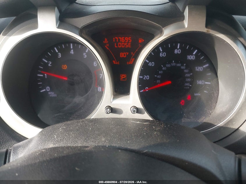 2011 Nissan Juke VIN JN8AF5MR1BT022832 IAAI salvage auction — NORMAL WEAR, Original (Texas), sold $425 on 2026-07-28 (photo 7)