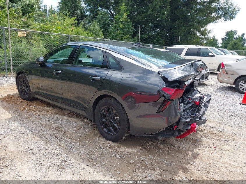 2026 Kia K5 VIN KNAG24J79T5425992 IAAI salvage auction — REAR END, Enterprise Vehicles Clear Only (Alabama), sold $5,125 on 2026-07-22 (photo 3)