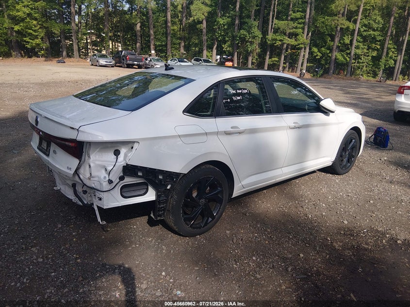 2025 Volkswagen Jetta VIN 3VW7X7BU6SM040325 IAAI salvage auction — REAR END, Salvage Title, sold $10,400 on 2026-09-08 (photo 4)