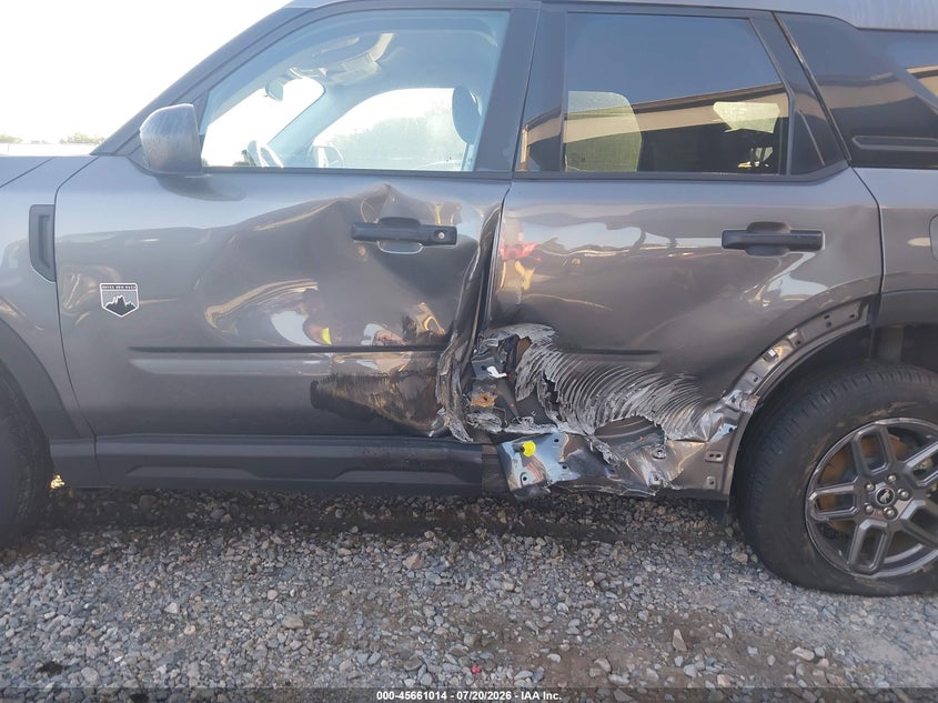 2025 Ford Bronco sport VIN 3FMCR9BNXSRE08892 IAAI salvage auction — LEFT SIDE, Enterprise Vehicles Clear Only (Florida), sold $13,700 on 2026-07-29 (photo 6)
