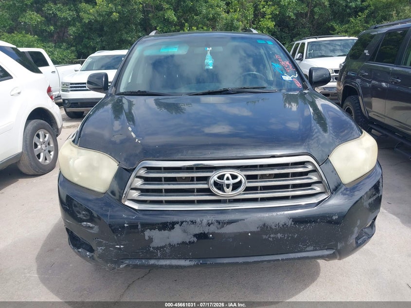 2008 Toyota Highlander VIN JTEES43A482068664 IAAI salvage auction — NORMAL WEAR, Original (Texas), sold $825 on 2026-07-27 (photo 6)