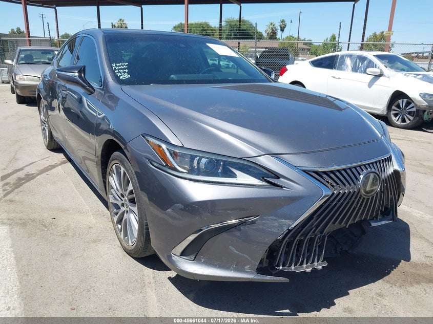 2020 Lexus ES VIN 58ADZ1B14LU053076 IAAI salvage auction — FRONT END, Salvage Title, sold $12,400 on 2026-08-25 (photo 1)