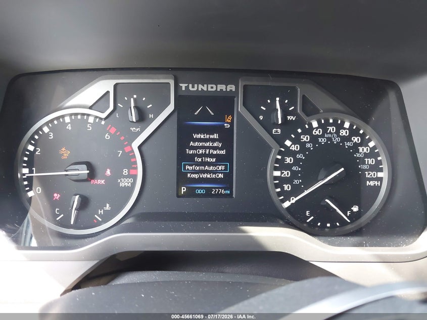 2026 Toyota Tundra VIN 5TFKB5DBXTX389592 IAAI salvage auction — FRONT END, Salvage Title, sold $20,800 on 2026-09-02 (photo 7)