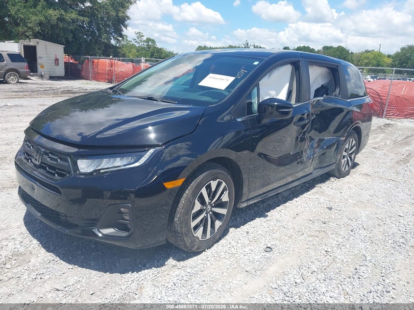 2025 Honda Odyssey VIN 5FNRL6H62SB088466 IAAI salvage auction — LEFT SIDE, Enterprise Vehicles Clear Only (California), sold $14,350 on 2026-07-29 (photo 2)