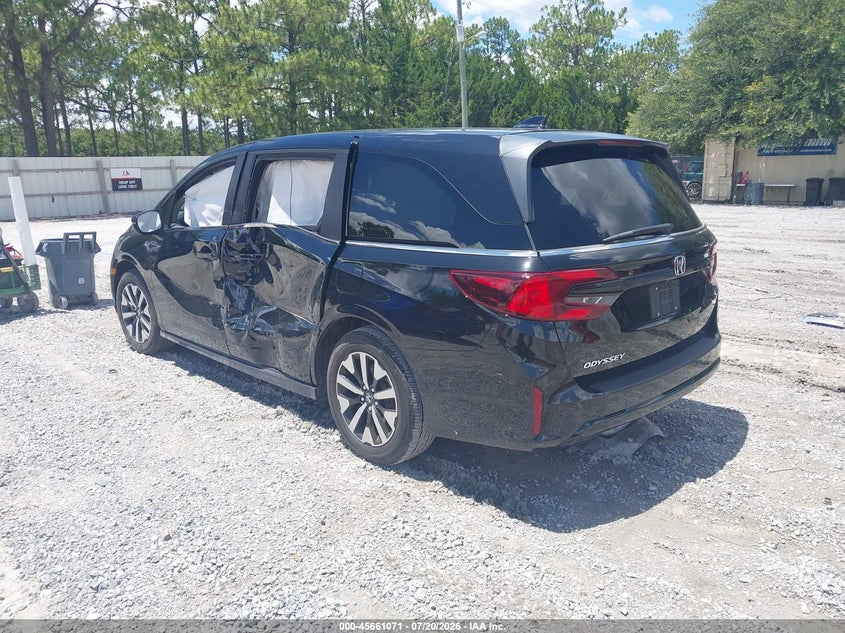 2025 Honda Odyssey VIN 5FNRL6H62SB088466 IAAI salvage auction — LEFT SIDE, Enterprise Vehicles Clear Only (California), sold $14,350 on 2026-07-29 (photo 3)
