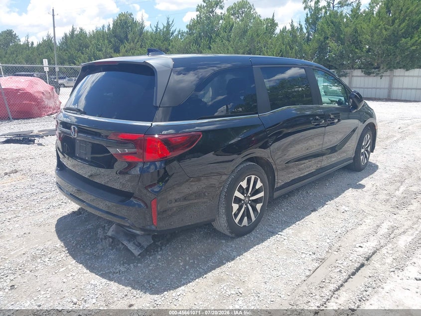 2025 Honda Odyssey VIN 5FNRL6H62SB088466 IAAI salvage auction — LEFT SIDE, Enterprise Vehicles Clear Only (California), sold $14,350 on 2026-07-29 (photo 4)