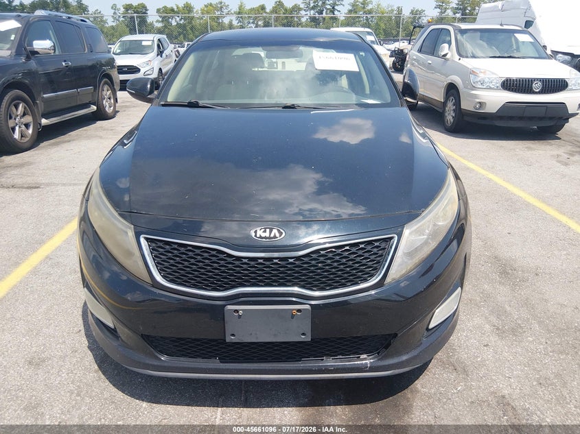 2015 Kia Optima VIN 5XXGM4A72FG446406 IAAI salvage auction — NORMAL WEAR, Clear (South Carolina), sold $25 on 2026-07-29 (photo 6)