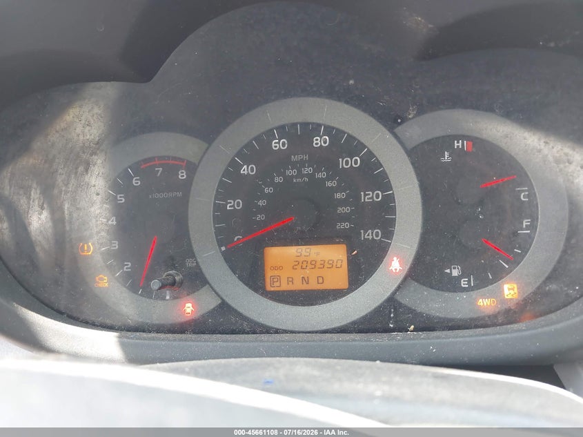 2010 Toyota Rav4 VIN JTMBF4DV2A5022168 IAAI salvage auction — NORMAL WEAR, Clear (New Mexico), sold $1,450 on 2026-07-29 (photo 7)