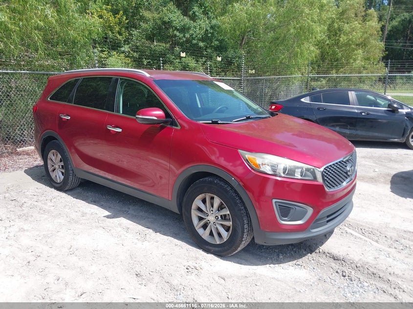 2017 Kia Sorento VIN 5XYPG4A36HG206861 IAAI salvage auction — NORMAL WEAR, Clear (Mississippi), sold $1,050 on 2026-07-24 (photo 1)