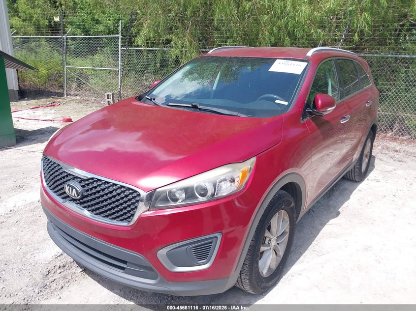 2017 Kia Sorento VIN 5XYPG4A36HG206861 IAAI salvage auction — NORMAL WEAR, Clear (Mississippi), sold $1,050 on 2026-07-24 (photo 6)
