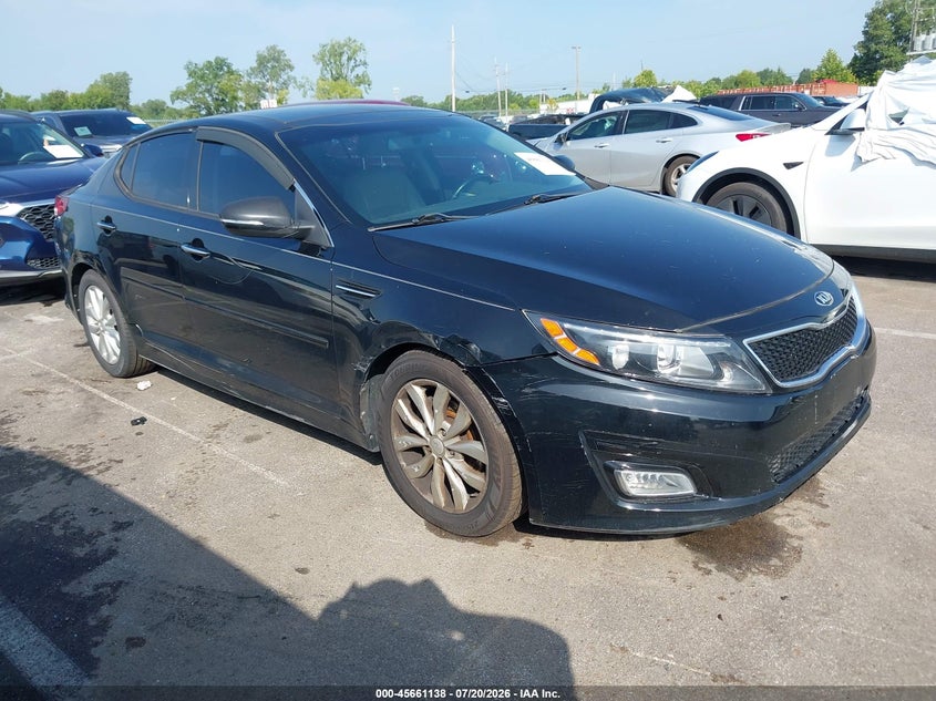 2015 Kia Optima VIN 5XXGN4A76FG369150 IAAI salvage auction — NORMAL WEAR, Clear (Tennessee), sold $25 on 2026-07-28 (photo 1)