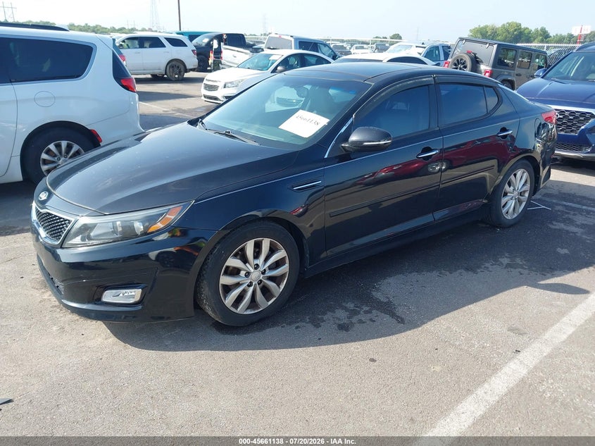 2015 Kia Optima VIN 5XXGN4A76FG369150 IAAI salvage auction — NORMAL WEAR, Clear (Tennessee), sold $25 on 2026-07-28 (photo 2)