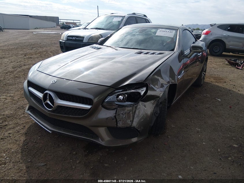 2018 Mercedes-benz Slc-klasse VIN WDDPK3JA8JF150704 IAAI salvage auction — LEFT FRONT, Wait Title, sold $6,700 on 2026-08-16 (photo 2)