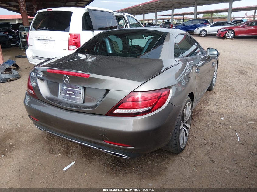 2018 Mercedes-benz Slc-klasse VIN WDDPK3JA8JF150704 IAAI salvage auction — LEFT FRONT, Wait Title, sold $6,700 on 2026-08-16 (photo 4)