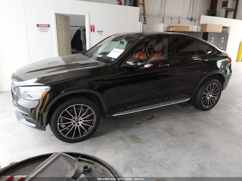 2023 Mercedes-benz Glc coupe VIN W1N0J8EB9PG128320 IAAI salvage auction — WATER/FLOOD, Salvage Title, sold $21,250 on 2026-09-04 (photo 2)