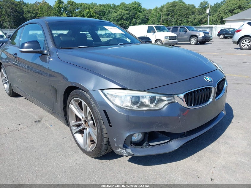 2014 BMW 4 series VIN WBA3N3C59EK231043 IAAI salvage auction — NORMAL WEAR, Repossession Paperwork (Georgia), sold $675 on 2026-08-12 (photo 6)